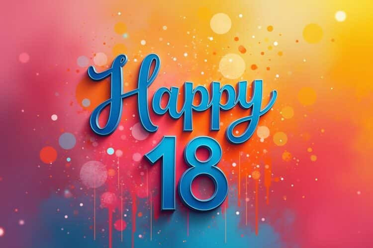 positive sprüche zum 18 geburtstag-Titel